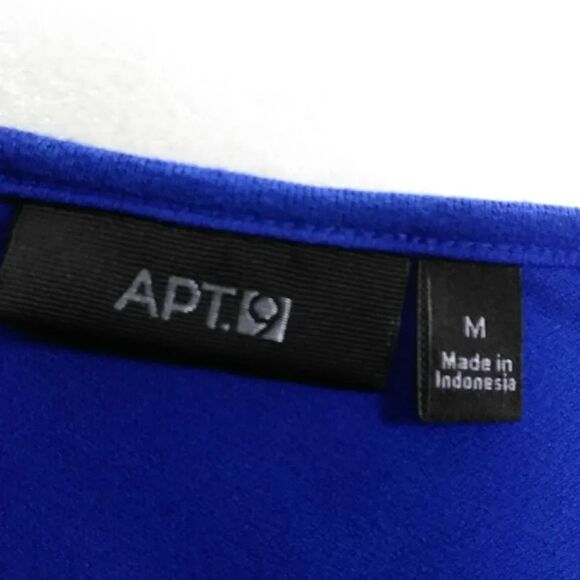 Apt. 9 Top blue M - Picture 5 of 5